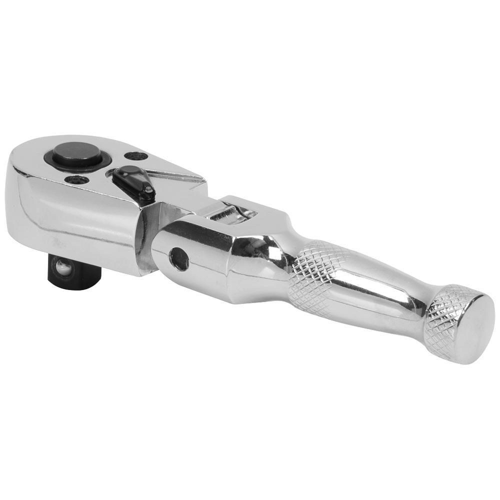 Sealey 3/8" Drive Flexible Head Stubby Ratchet 3/8"