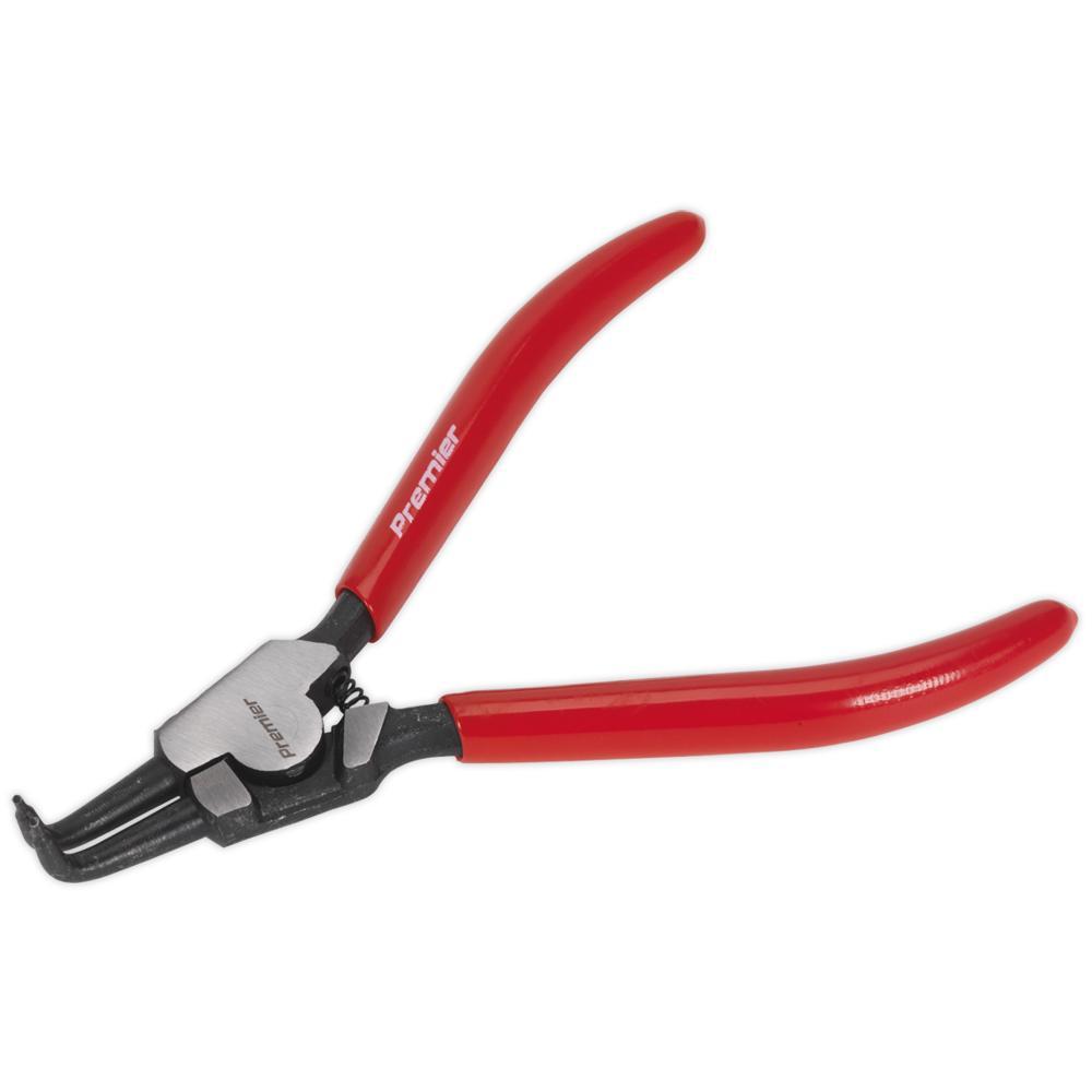 Sealey Bent External Circlip Pliers 19mm - 60mm