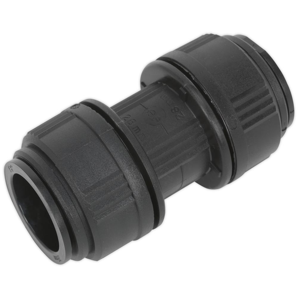 Sealey Straight Equal Connector for John Guest Speedfit Systems 28mm Pack of 5