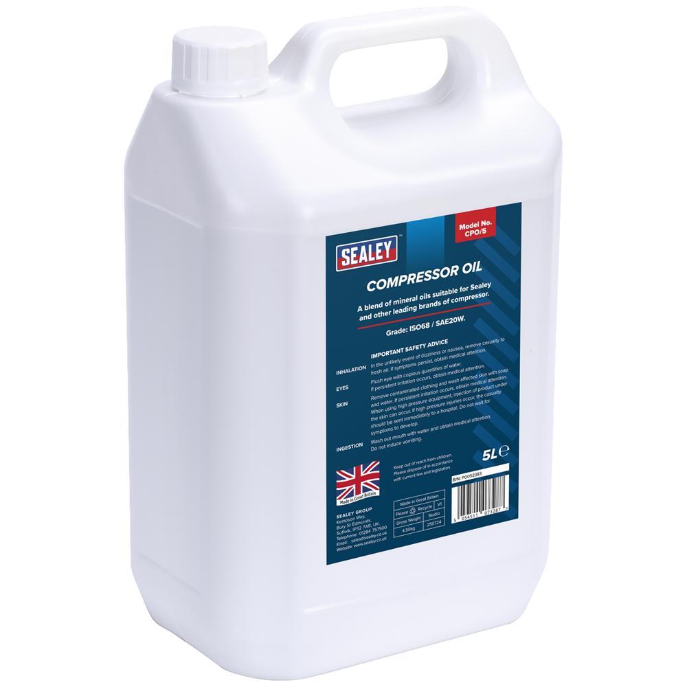 Sealey Air Compressor Oil 5l