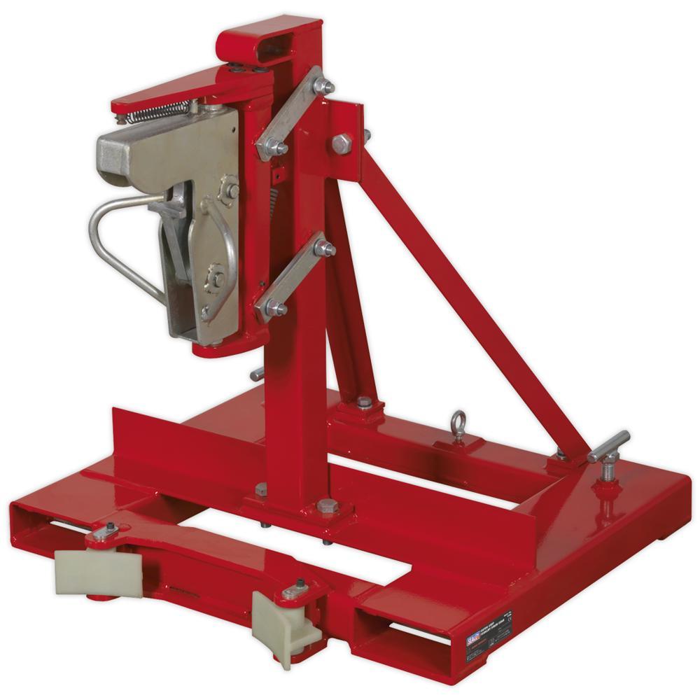 Sealey Forklift Mountable Gator Grip Drum Grab