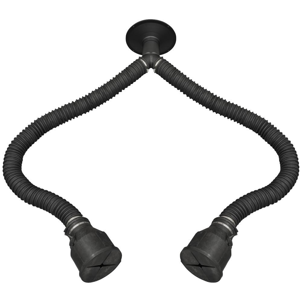 Sealey Twin Exhaust Pipe Hose for EFS/93 Fume Extractor
