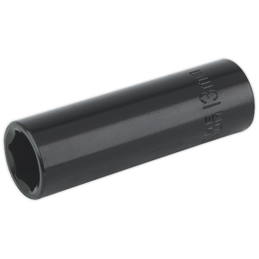 Sealey 3/8" Drive Deep Hexagon Impact Socket Metric