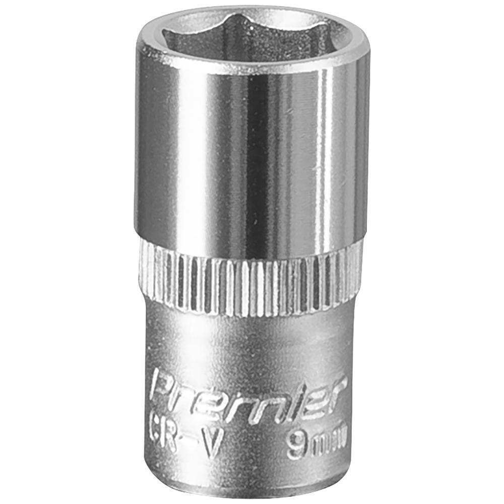 Sealey 1/4" Drive Hexagon WallDrive Socket Metric