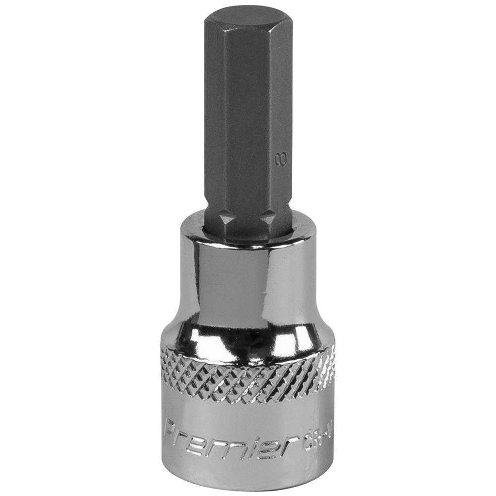 Sealey 3/8" Drive Hexagon Socket Bit 3/8" 8mm