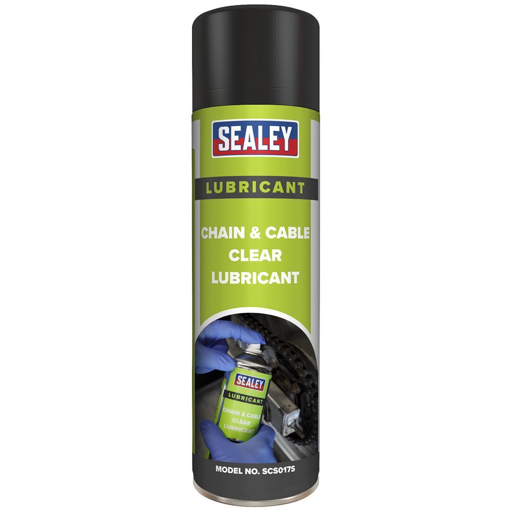 Sealey Chain and Cable Lubricant Clear