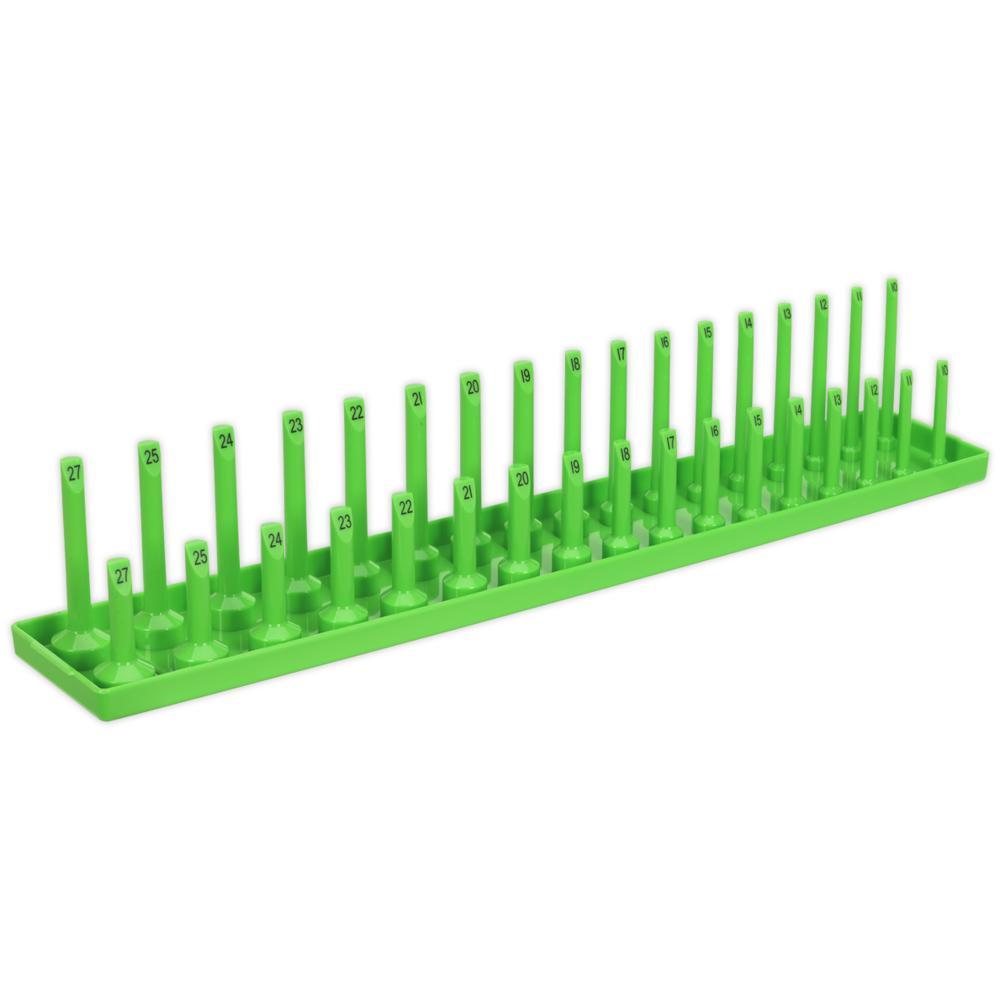 Sealey SH1217HV 1/2" Drive Hi Vis 34 Socket Holder 1/2"