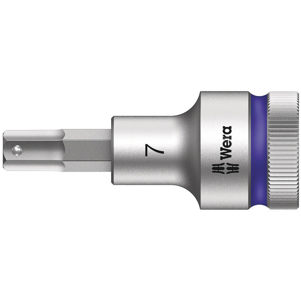 Wera 8740C HF Zyklop 1/2" Drive Hexagon Socket Bit Metric