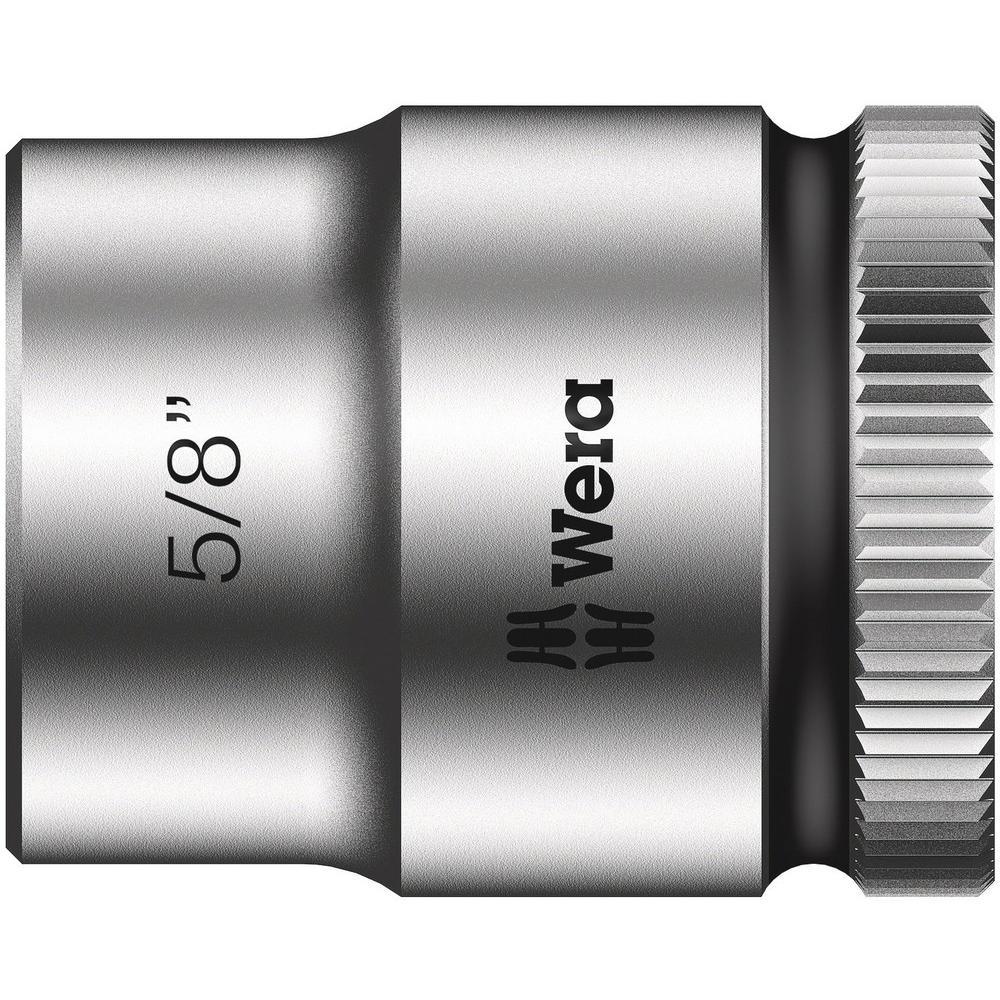 Wera 8790 HMB Zyklop 3/8" Drive Hexagon Socket Imperial 3/8" 5/8"