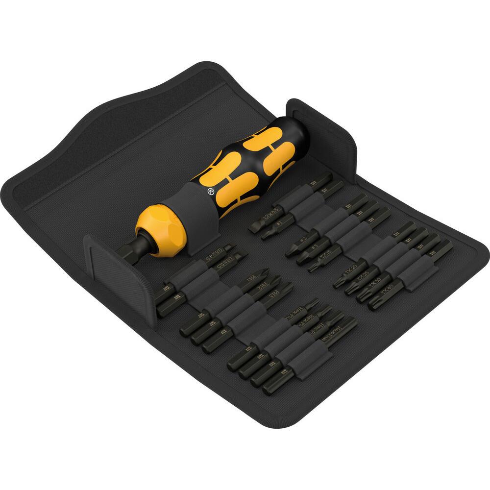 Wera Kraftform Kompakt 900 19 Piece Hand Impact Driver Set Imperial