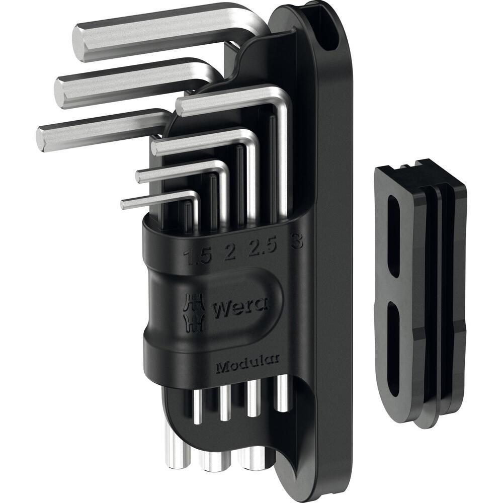 Wera Tool Check 7 Piece Modular Hex Plus 1 L Hexagon Allen Key Set